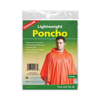 Shop for Coghlan's Poncho - Orange on outback.ae