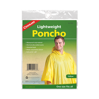 Shop for Coghlan's Poncho - Yellow on outback.ae