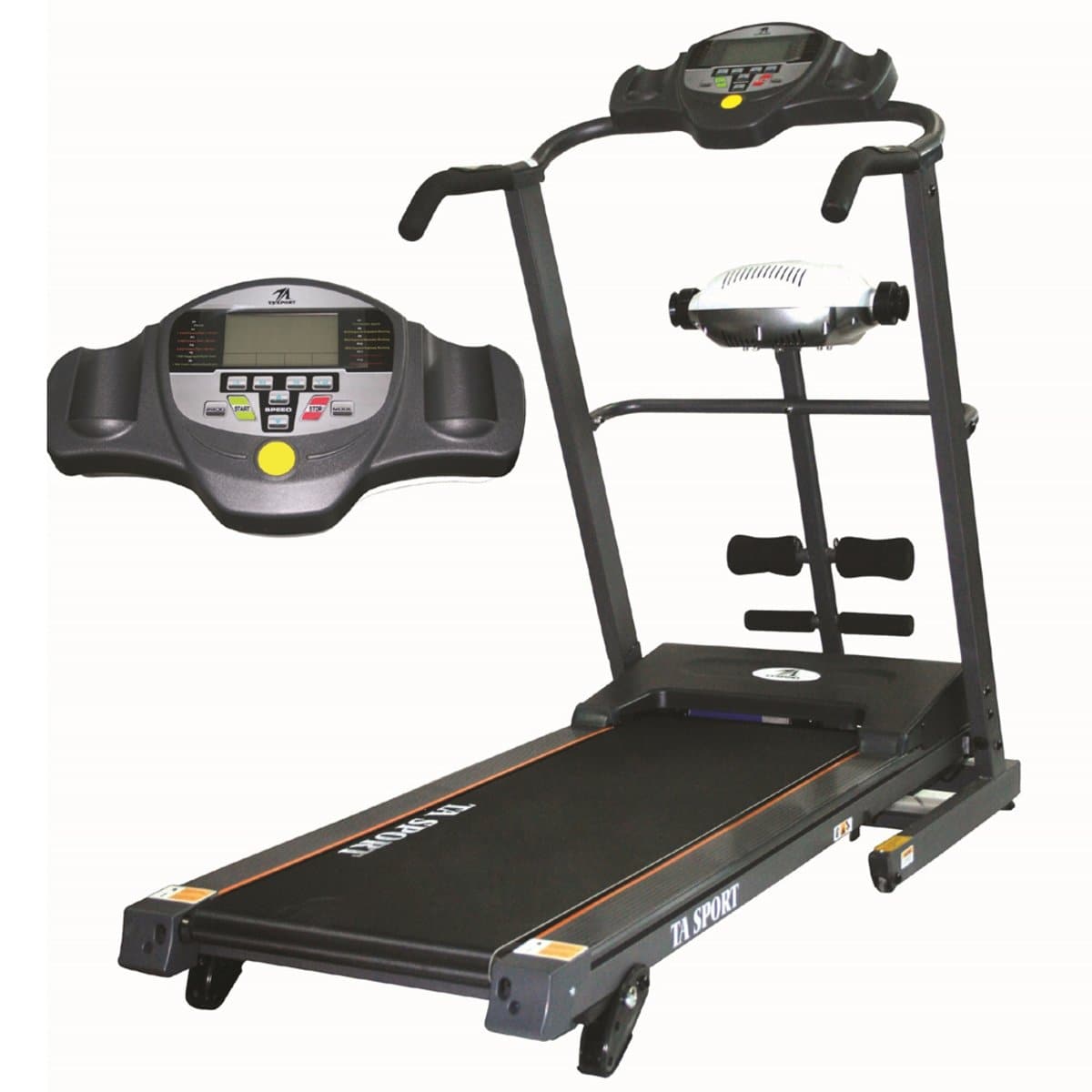 Ta Sport, Treadmill With Massager 1.5 Hp, T10Nd, Black - Athletix.ae