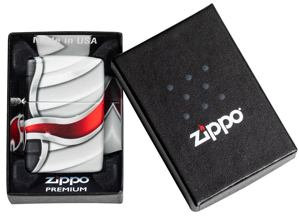 Zippo 49357 49352 Flame Design 540 Color Windproof Lighter Lighter, Classic Model, Multi-colour - OUTBACK