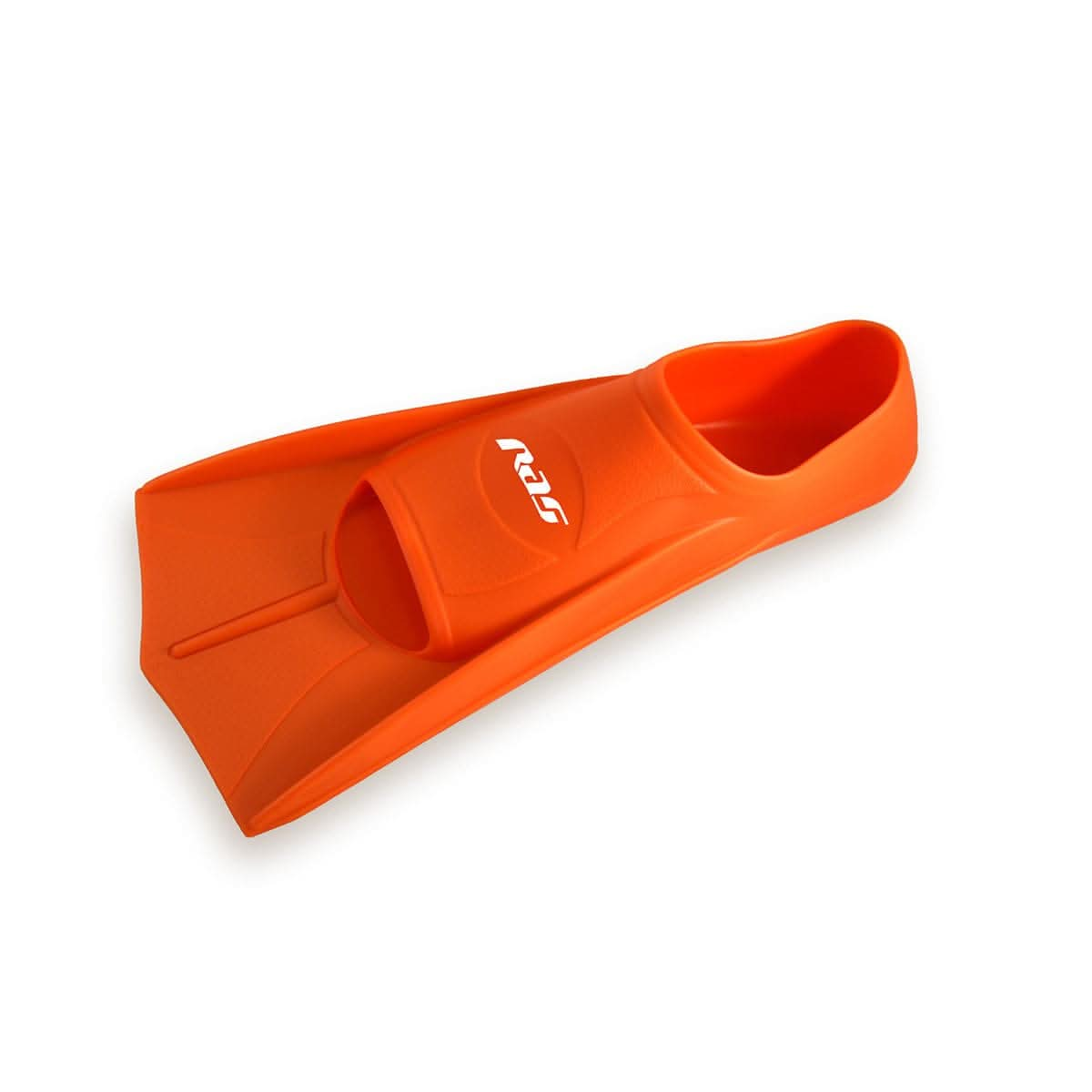 Ras Silicone Swimming Fins, Orange, Junior, 35/36 - Athletix.ae