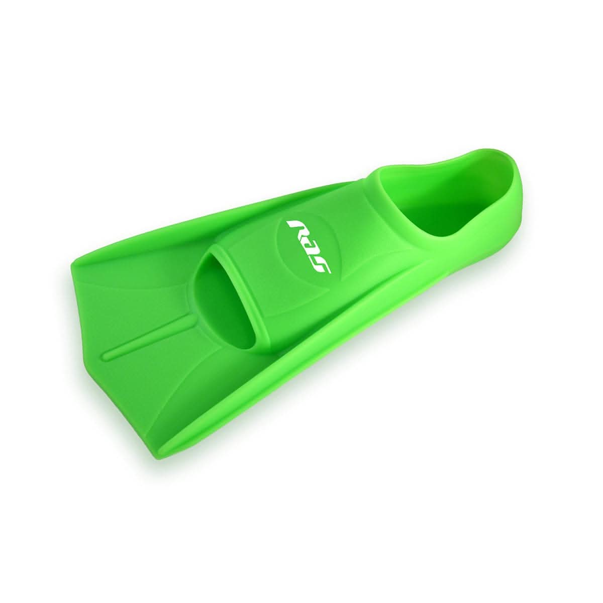 Ras Silicone Swimming Fins, Green, Senior, 37/38 - Athletix.ae