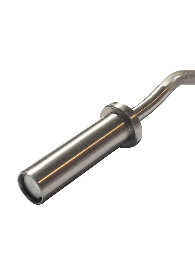 Anvil 47-inch Hard Chromed EZ CURL Olympic Bar - Athletix.ae