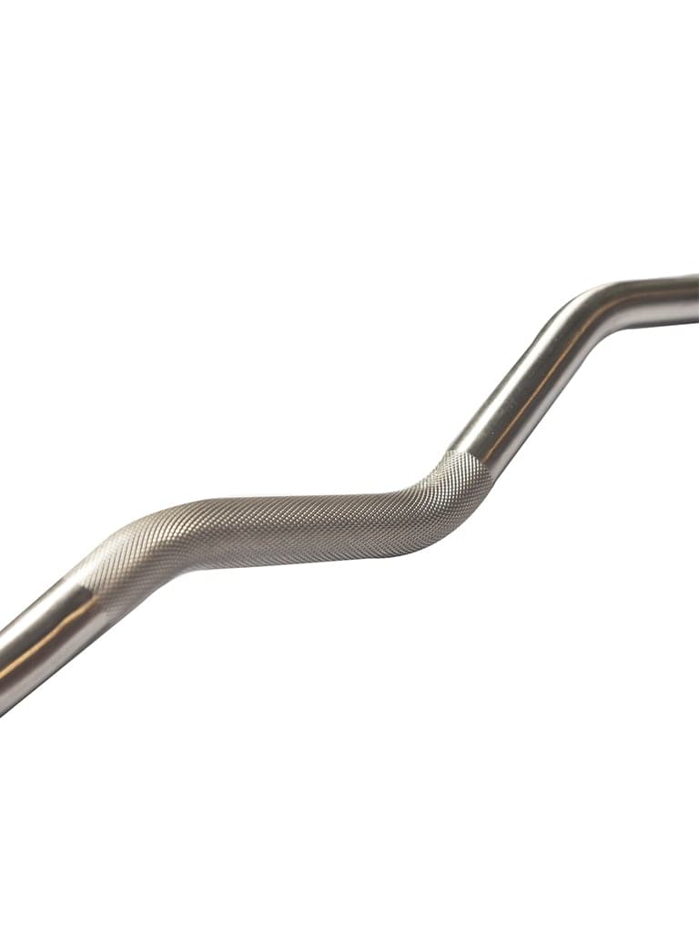 Anvil 47-inch Hard Chromed EZ CURL Olympic Bar - Athletix.ae