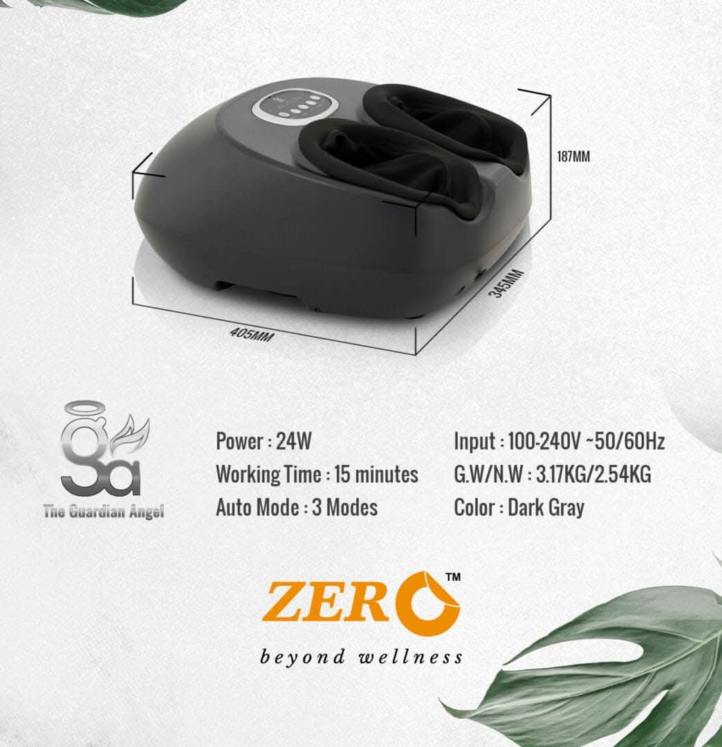 Zero HealthCare, The Guardian Angel Electric Foot Massager Machine - Athletix.ae