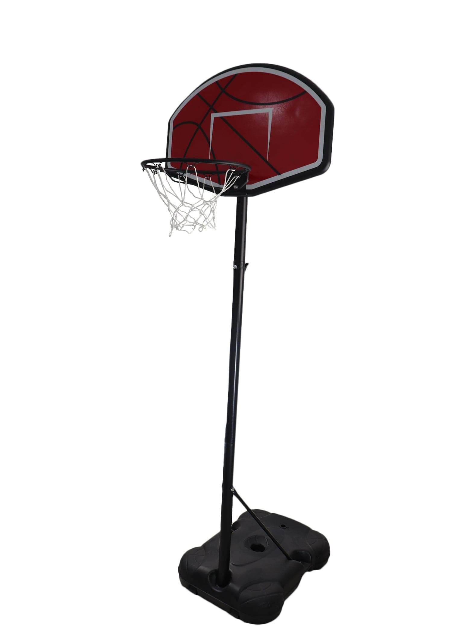 MF Adjustable Basketball Hoop with Board & Stand 230cm for Kids - Athletix.ae