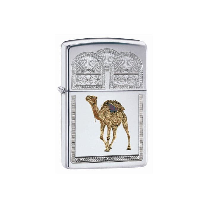 Shop for Zippo Camel Chrome Lighter on outback.ae