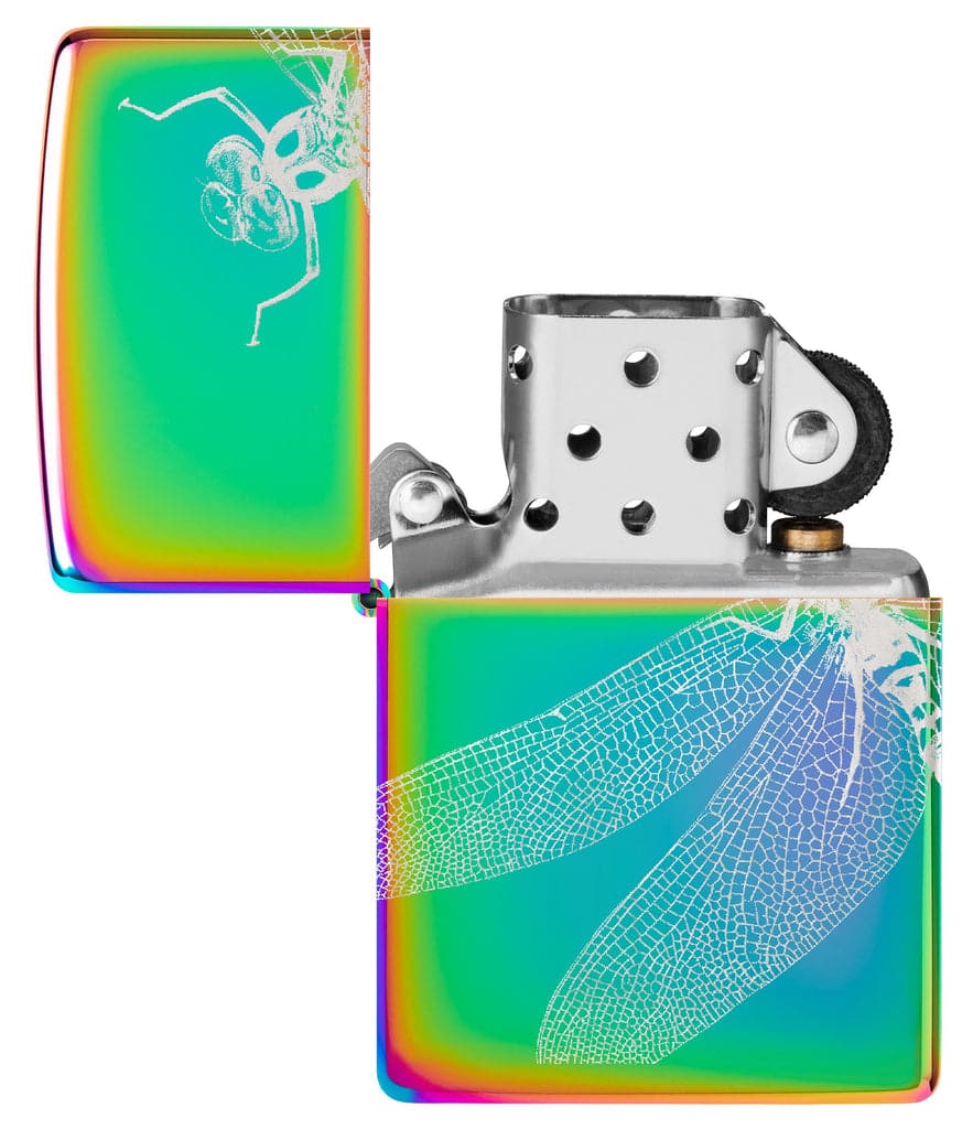 Zippo 48591 151 Dragonfly Design Multi Color Windproof Lighter - OUTBACK