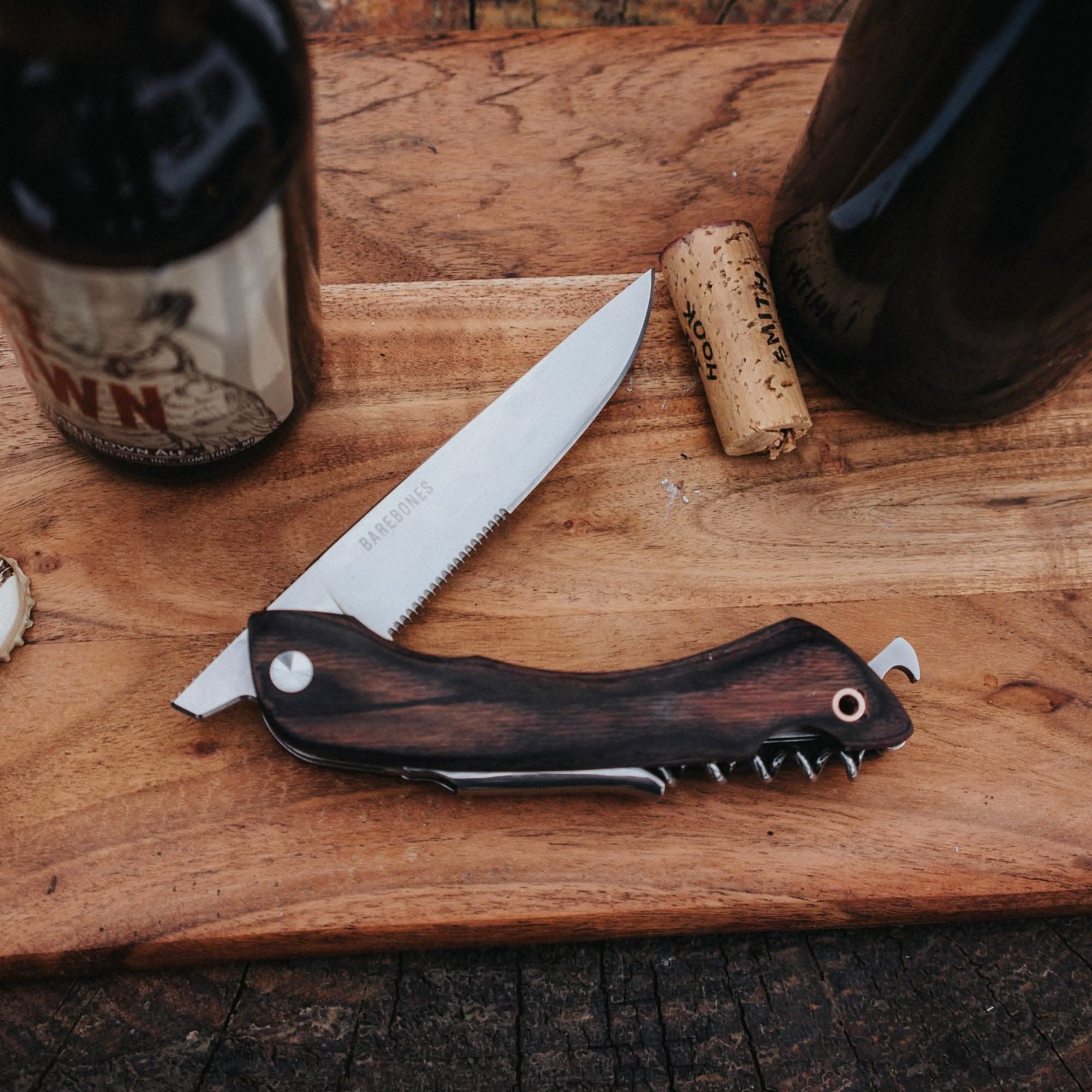 BAREBONES Folding Picnic Knife