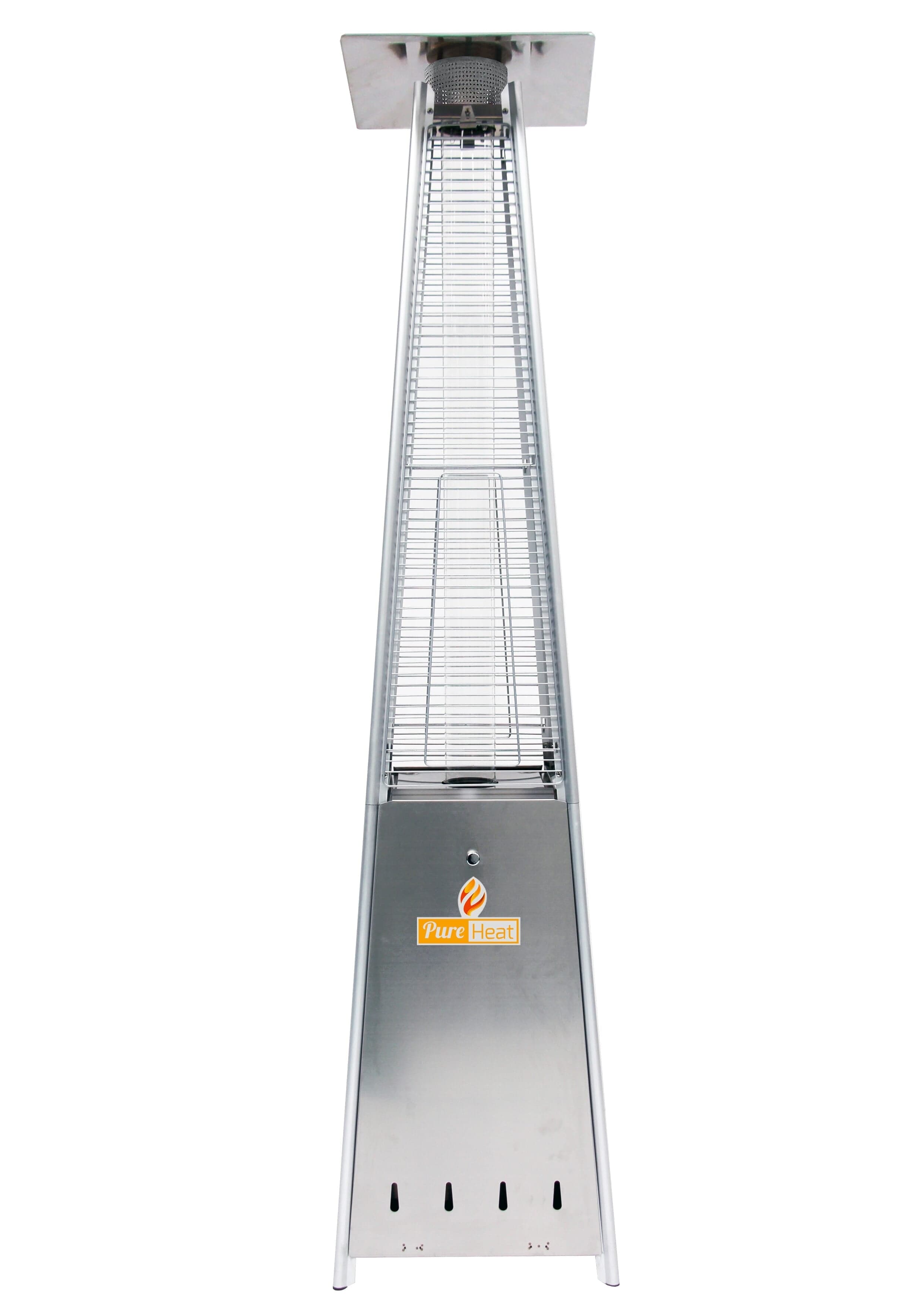 Pure Heat PureHeat Pyramid Style Gas Patio Heater In Stainless Steel - OUTBACK