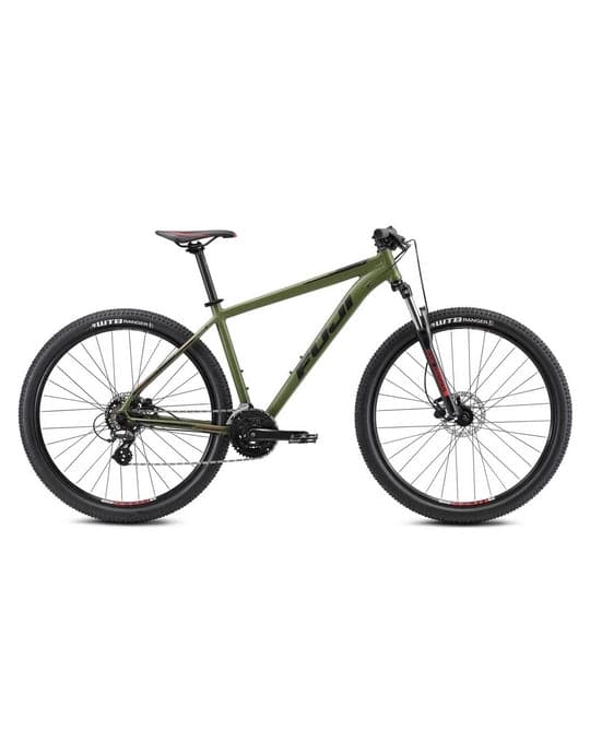 Fuji Bike, Nevada 29 4.0 Ltd 19, Satin Army Green - Athletix.ae