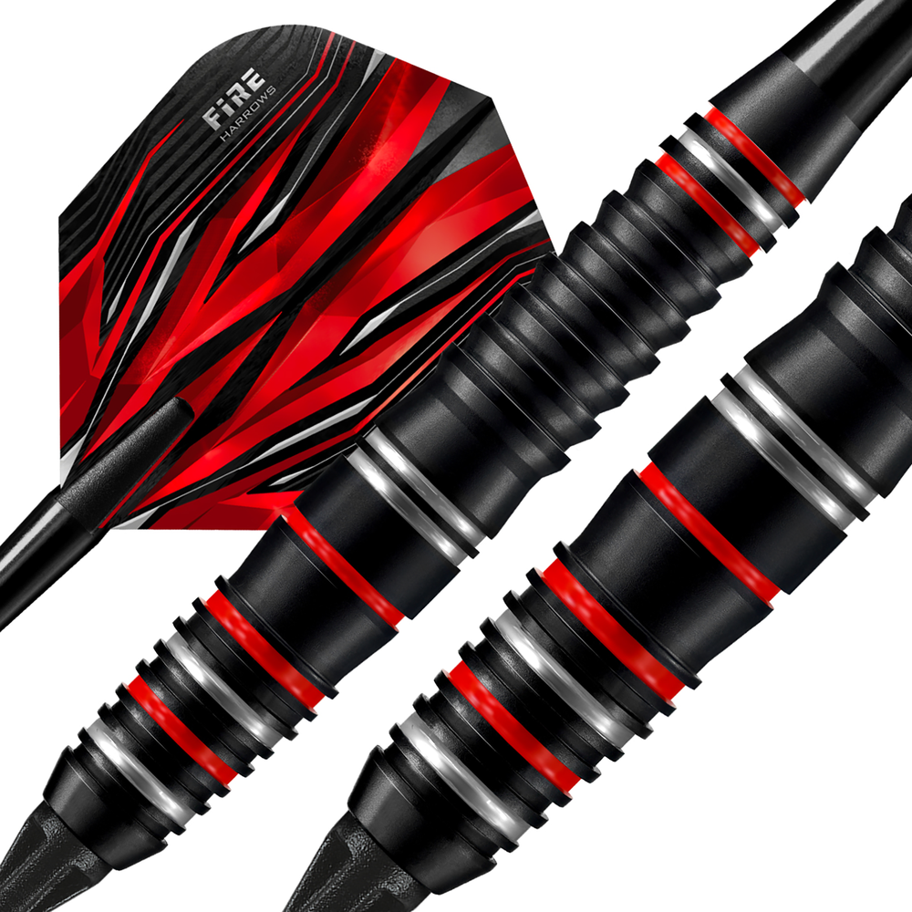 Harrows, Dart Fire Grade Alloy 16 Grams, Red - Athletix.ae