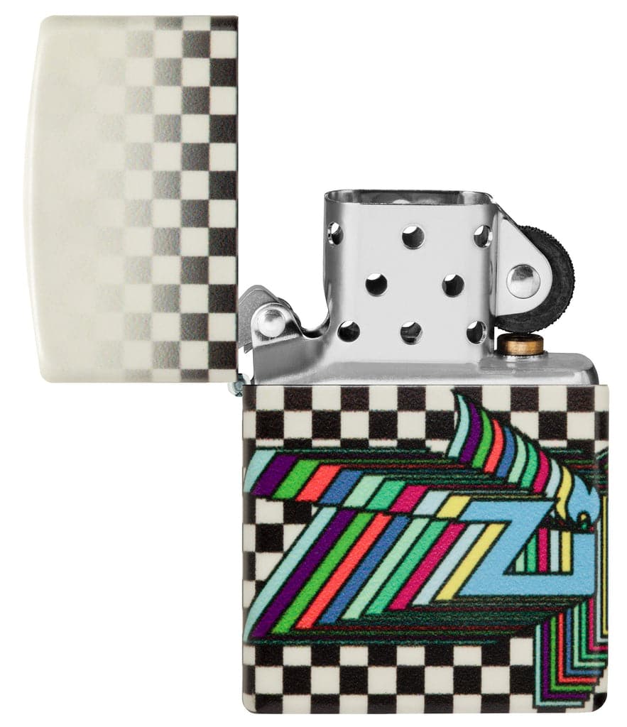 Zippo 48504 49193 Nostalgia Design 540 Color Glow in the Dark Windproof Lighter - OUTBACK