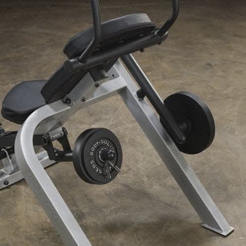 Body Solid Semi-Recumbent Ab Bench, GAB300 - Athletix.ae