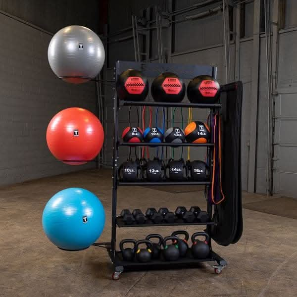 Body-Solid Multi-Storage Tower, GAR250 - Athletix.ae