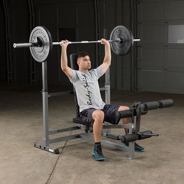 Body Solid PowerCenter Combo Bench, GDIB46L - Athletix.ae