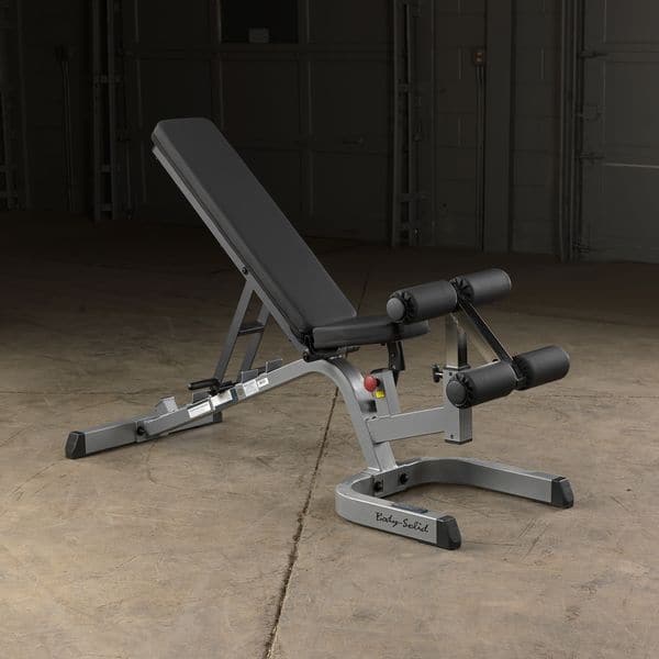 Body Solid Heavy Duty Flat Incline Decline Bench, GFID71 - Athletix.ae