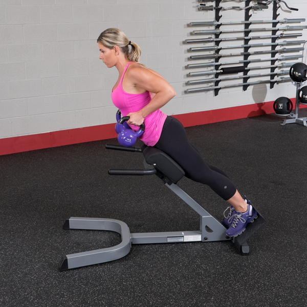 Body Solid 45° Back Hyperextension. GHYP345 - Athletix.ae