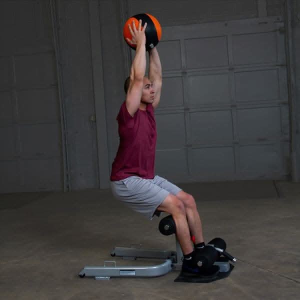 Body Solid GSS50 Sissy Squat Machine for Quads, Abs & Core Strength