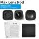 Gopro, Max Lens Mod Stabilization Ultra-Wide Angle 155? Fov For Hero 11 / 10 / 9, Black - Athletix.ae