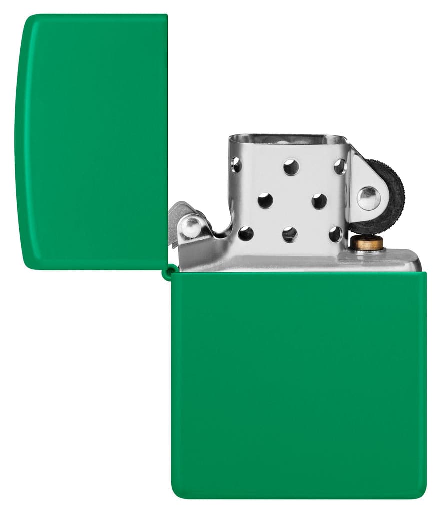 Zippo 48629 Grass Green Matte Classic Windproof Lighter - OUTBACK