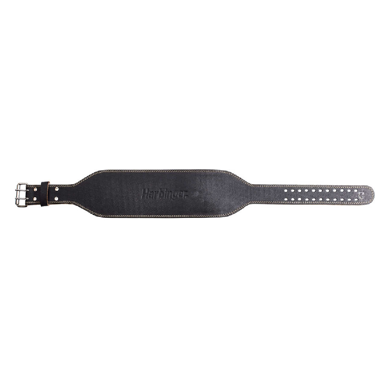 MeFitPro Harbinger Padded Leather Belt Black, 4"