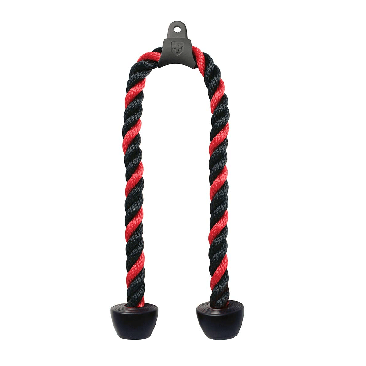 MeFitPro Harbinger Tricep Rope, Black/Red