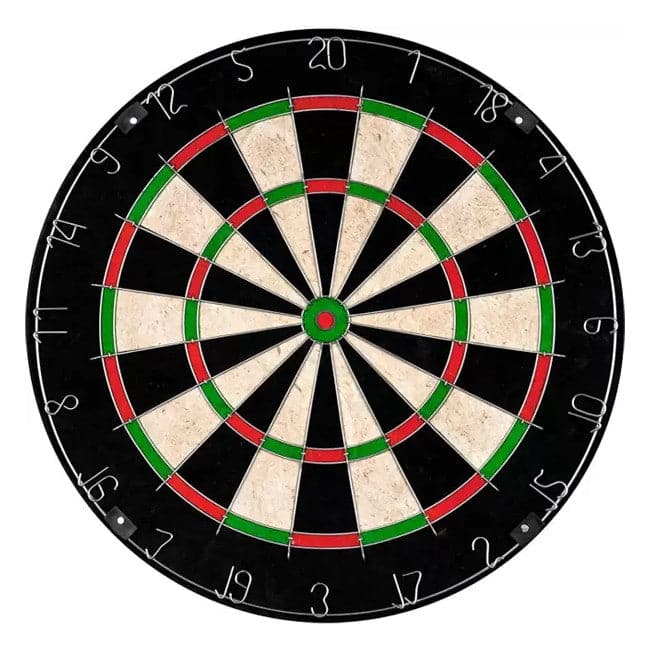 Harley Fitness Bristle Professional Dartboard with 6 Darts - Athletix.ae