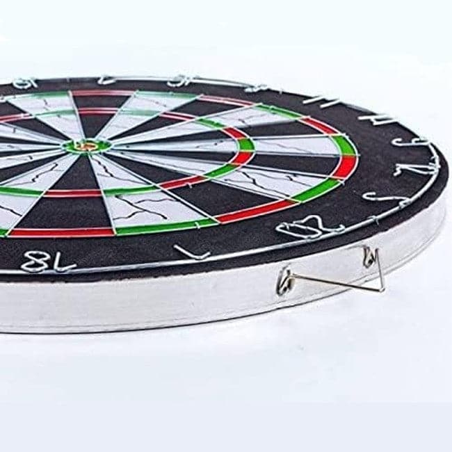 Harley Fitness Flocked Dartboard with 6 Darts - Athletix.ae