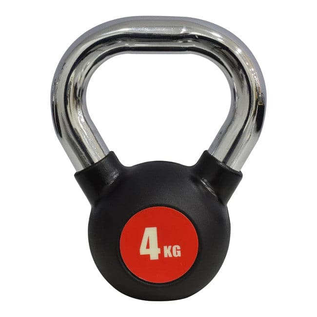 Harley Fitness Premium Kettlebell With Chrome Hand, 4 Kg to 16 Kg, Sold as Piece - Athletix.ae