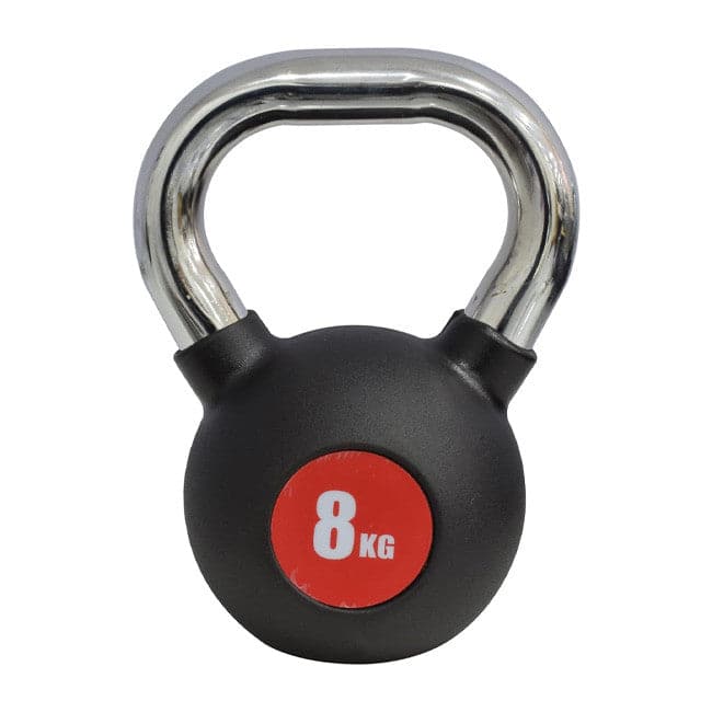 Harley Fitness Premium Kettlebell With Chrome Hand, 4 Kg to 16 Kg, Sold as Piece - Athletix.ae