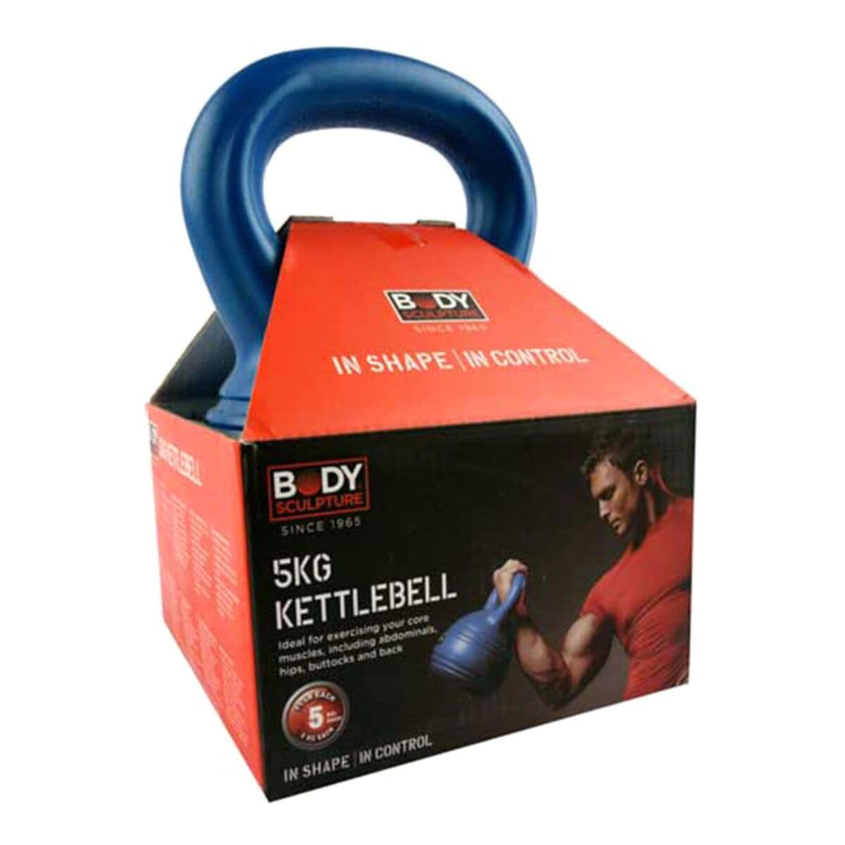 Ta Sport, Body Sculpture Kettlebell 5Kg, Blue - Athletix.ae