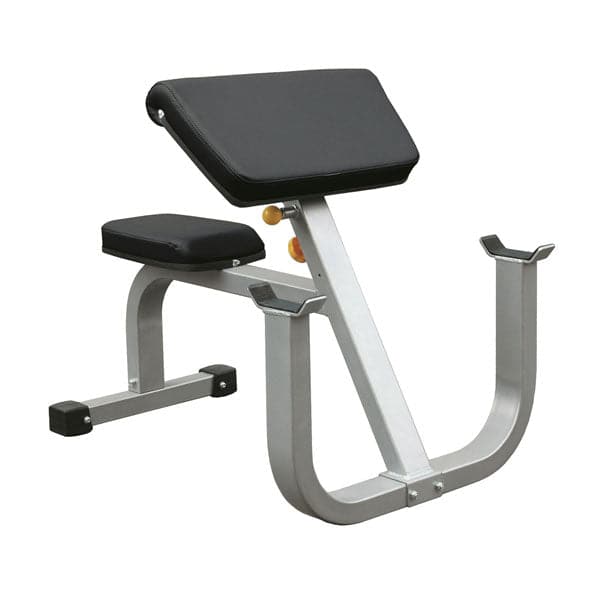 Impulse Light Commercial Seated Preacher Curl, Ifspc, Black - Athletix.ae