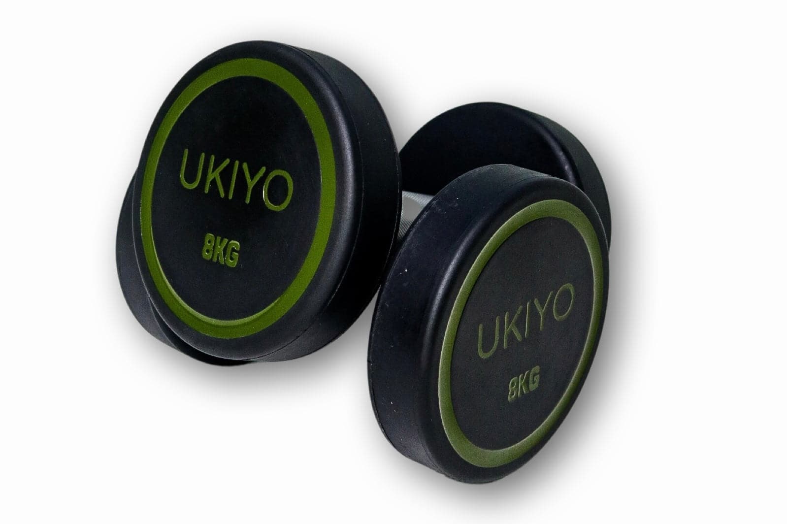 Ukiyo Premium Round Dumbbells, Sold as Pair - Athletix.ae