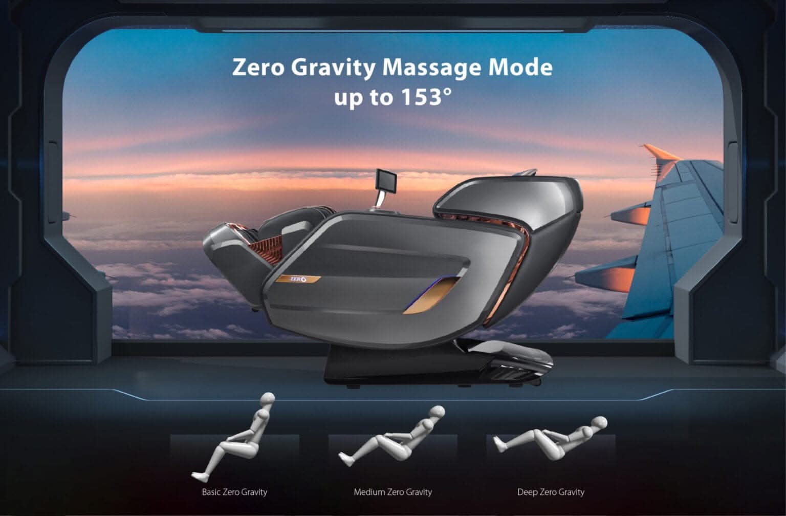 Zero HealthCare U-R7 Super Series Massage Chair - Athletix.ae