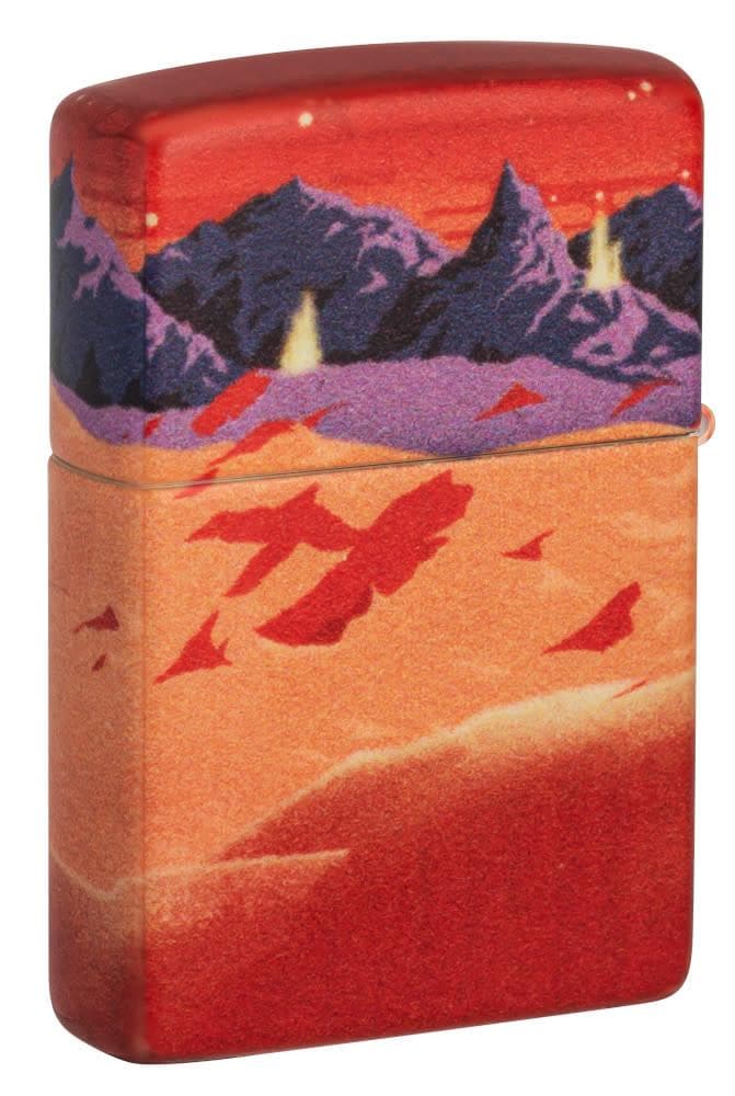 Zippo 49634 49352 Mars Design 540 Color Design Windproof Lighter - OUTBACK