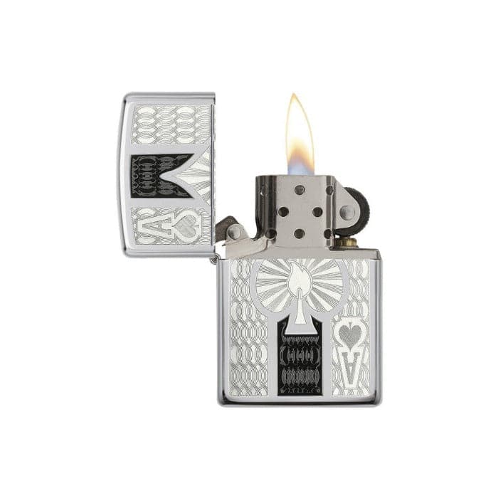 Shop for Zippo Intricate Spade Lighter on outback.ae