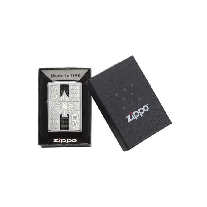 Shop for Zippo Intricate Spade Lighter on outback.ae