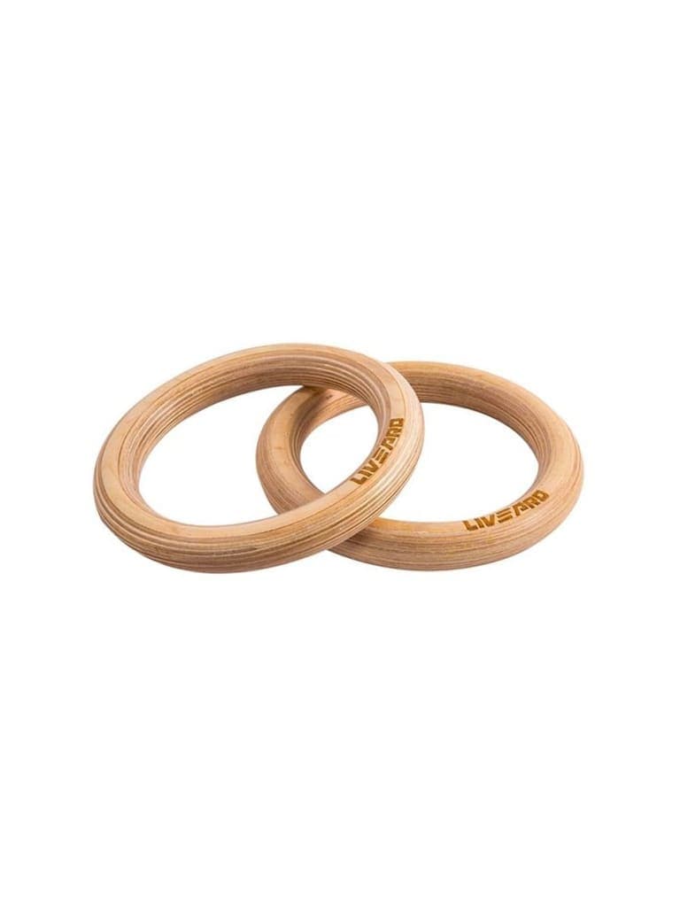 Livepro, Wood Gym Ring - Athletix.ae