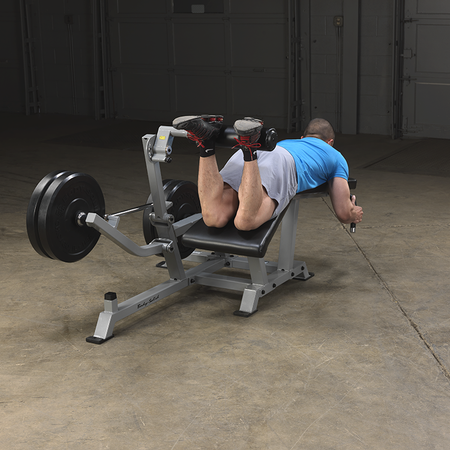 Body Solid LVLC Leverage Leg Curl Machine – Hamstring Isolation Trainer