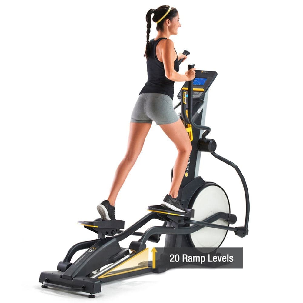 LSLLC Elliptical Machines LifeSpan Fitness E2i+ Elliptical Cross Trainer