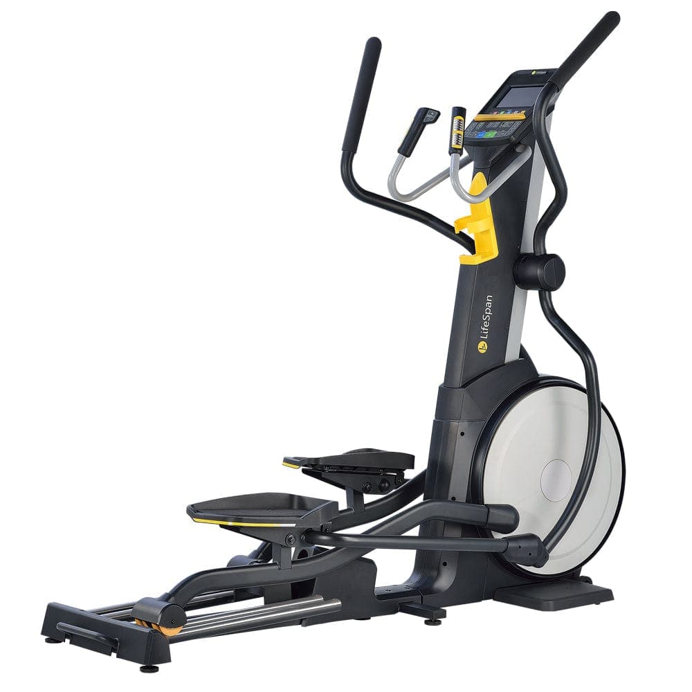 LSLLC Elliptical Machines Lifespan Fitness E3i+ Elliptical Cross Trainer