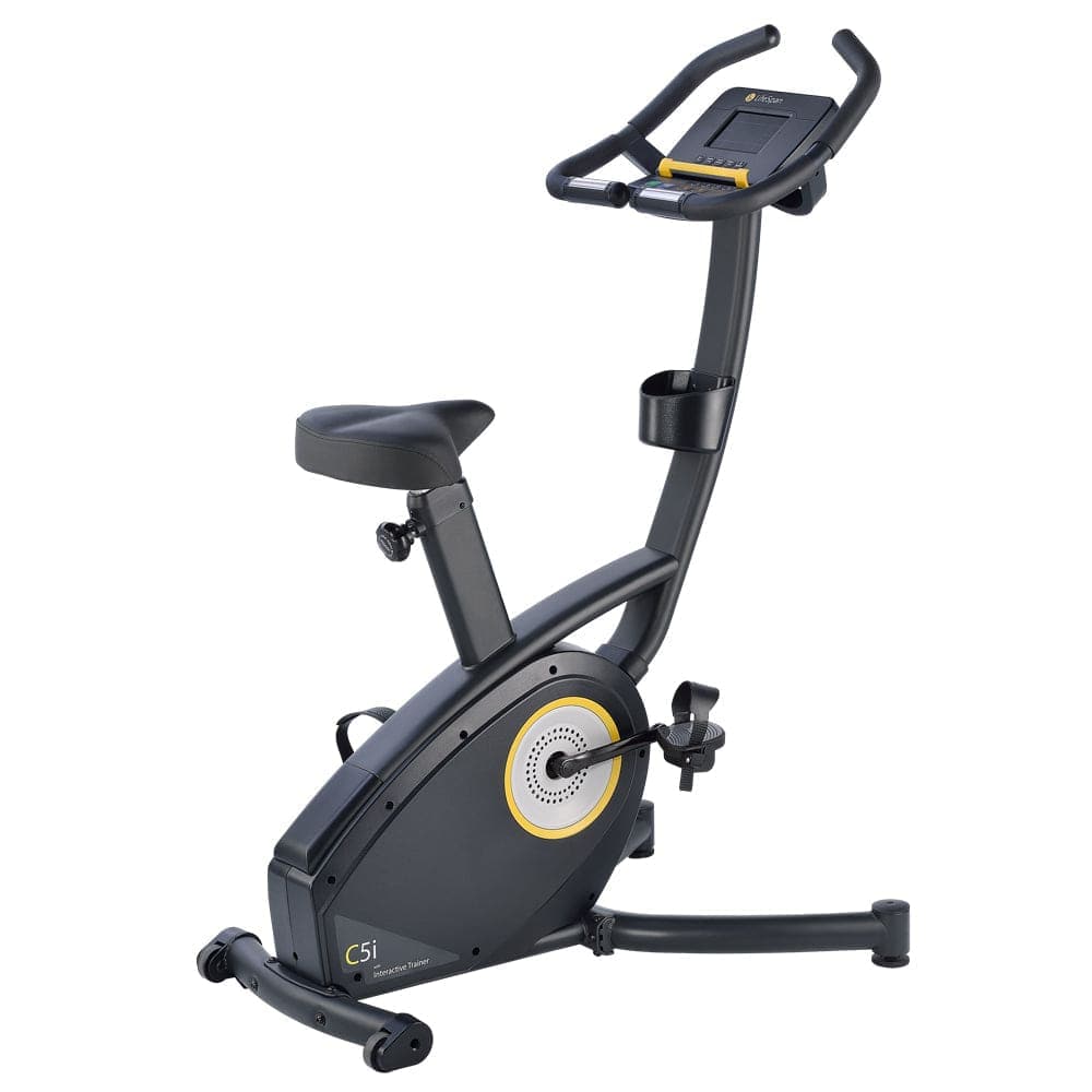 LSLLC Exercise Bikes LifeSpan Fitness C5i Self-Generating Light-Commercial Hometrainer Upright Bike