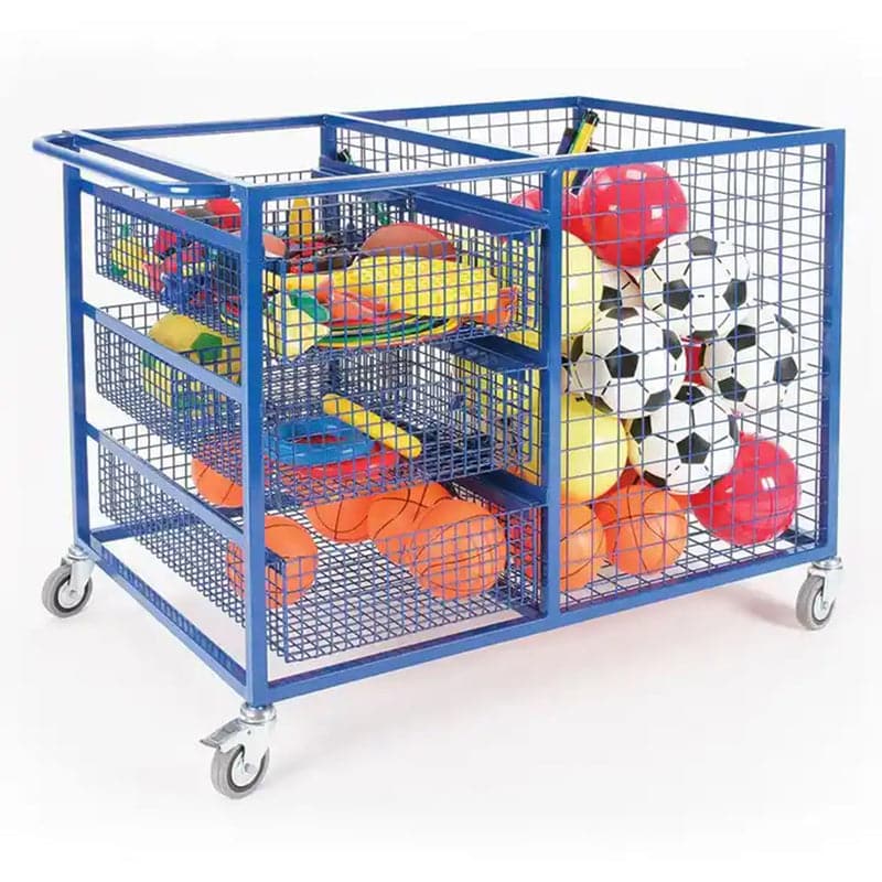 Jumbo Storage Trolley (120cm x 60cm x 130cm) - Athletix.ae