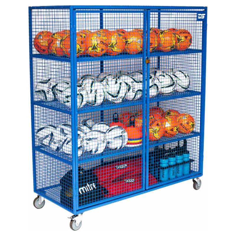 Deluxe Storage Shelving Cage (140cm x 60cm x 150cm) - Athletix.ae