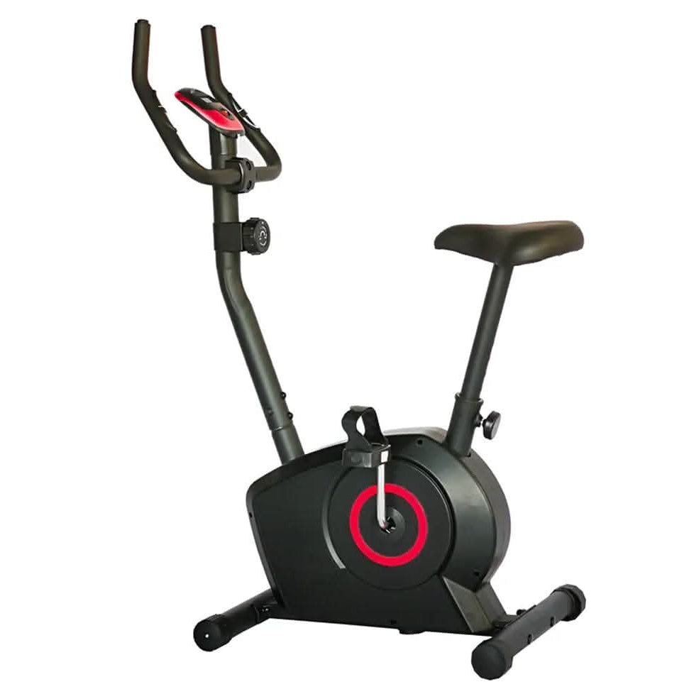 MF Upright Exercise Bike with Pulse Monitoring & 8-Stage Resistance