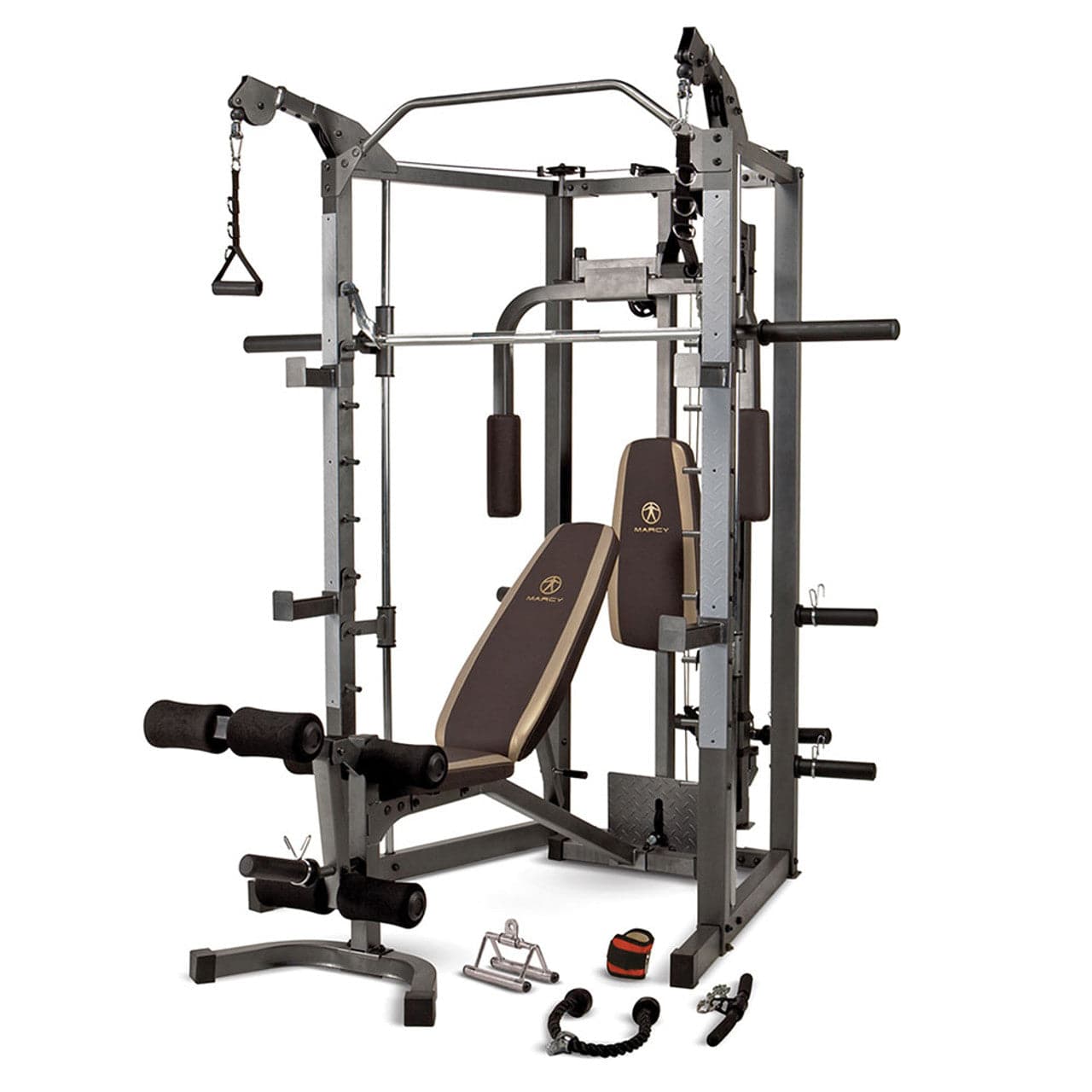 Marcy, Smith Machine, Sm-4008, Brown - Athletix.ae