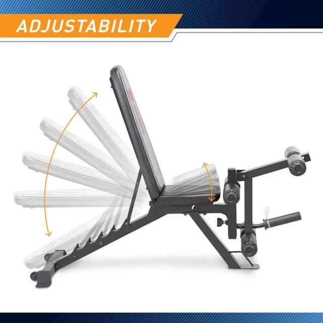 Marcy, Deluxe Utility Weight Bench, Sb-350