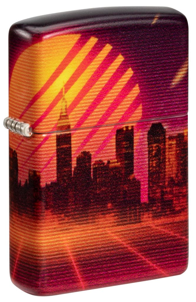 Zippo 48505 49352 Cyber City Design 540 Color Matte Windproof Lighter - OUTBACK