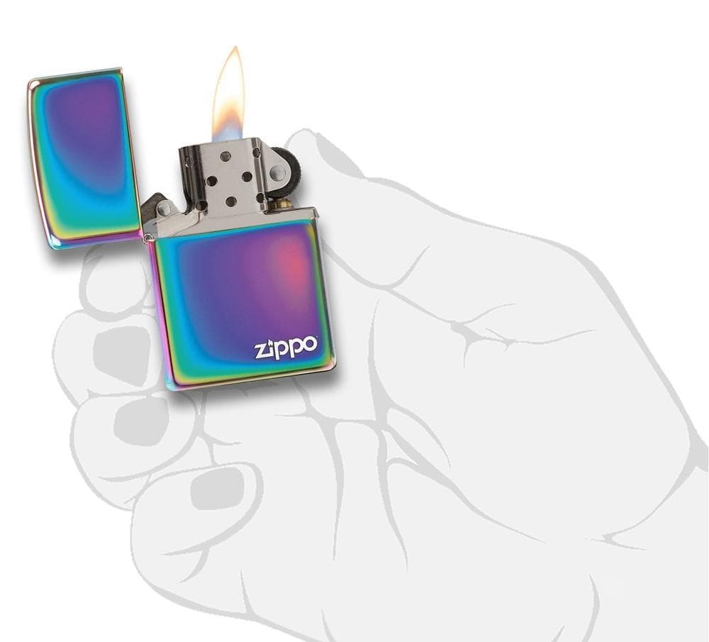 Zippo 151ZL Classic Multi Color Zippo Logo Windproof Lighter, Classic Model, Multi-colour - OUTBACK